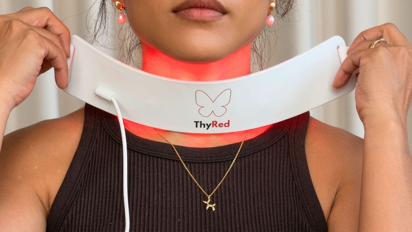Wearing ThyRed at home