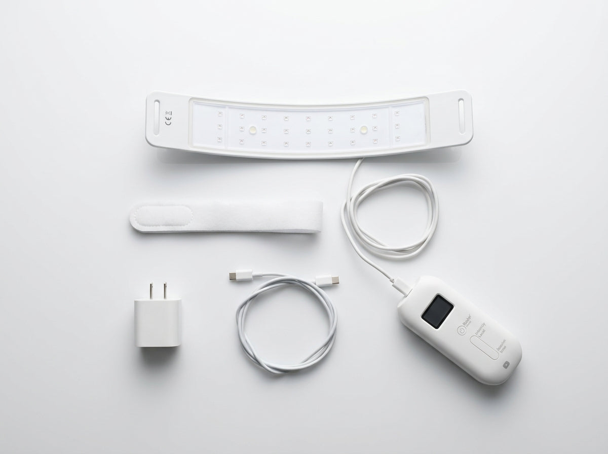 ThyRed red light therapy wearable — HSA/FSA eligible via Truemed